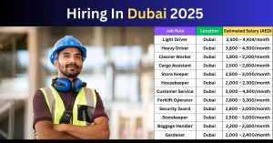 hiring in dubai