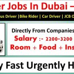 driver jobs dubai