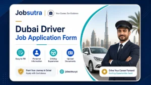 Dubai Driver Job Application Form