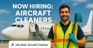 aircraft cleaner job in dubai