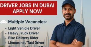 driver job apply now