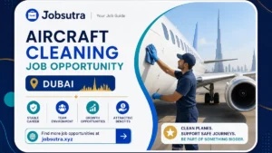 Aircraft Cleaning Job Opportunity in Dubai