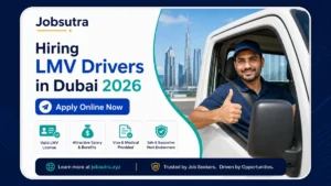 Hiring LMV Drivers in Dubai 2026 - Apply Online Now