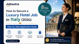 How to Secure a Luxury Hotel Job in Italy (2026): Step-by-Step Application Guide